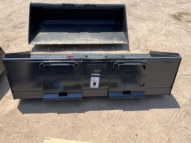 Image of Bobcat 80" Low Profile Bucket equipment image 3