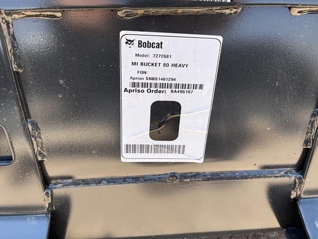 Image of Bobcat 80" Low Profile Bucket equipment image 4