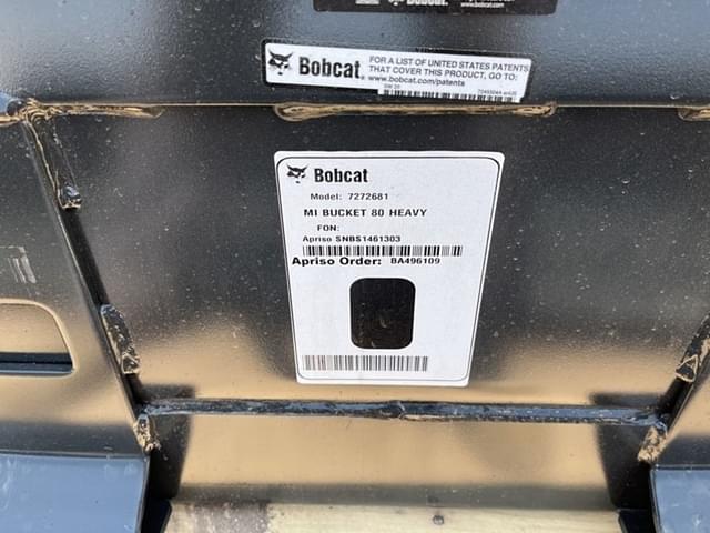 Image of Bobcat 80" Low Profile Bucket equipment image 4