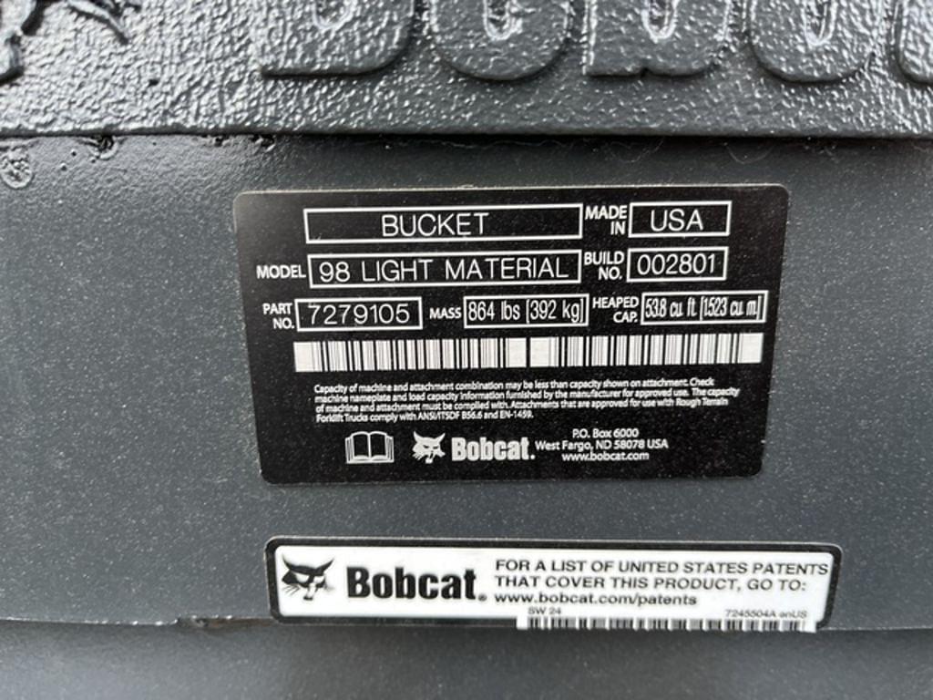 Image of Bobcat Bucket Image 1