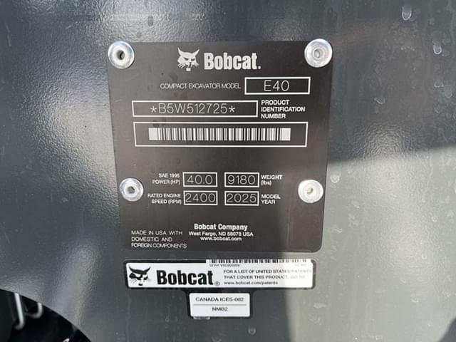 Image of Bobcat E40 equipment image 4