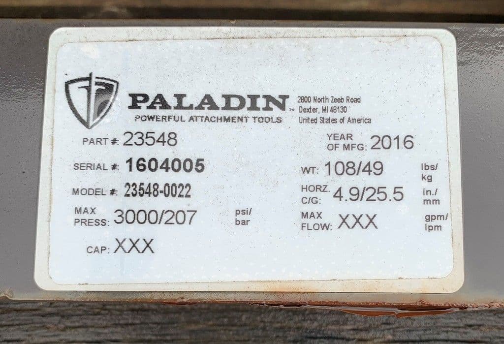 Image of Bradco Hardscrape Grapple Image 1