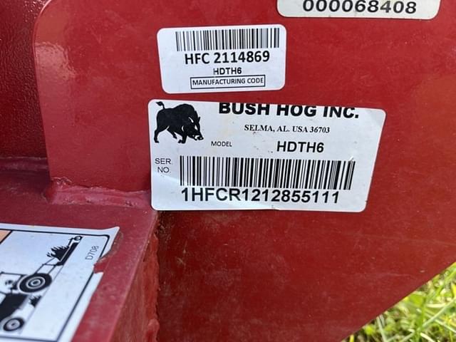 Image of Bush Hog HDTH6 equipment image 4