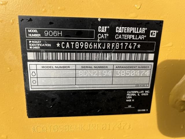 Image of Caterpillar 906 equipment image 4