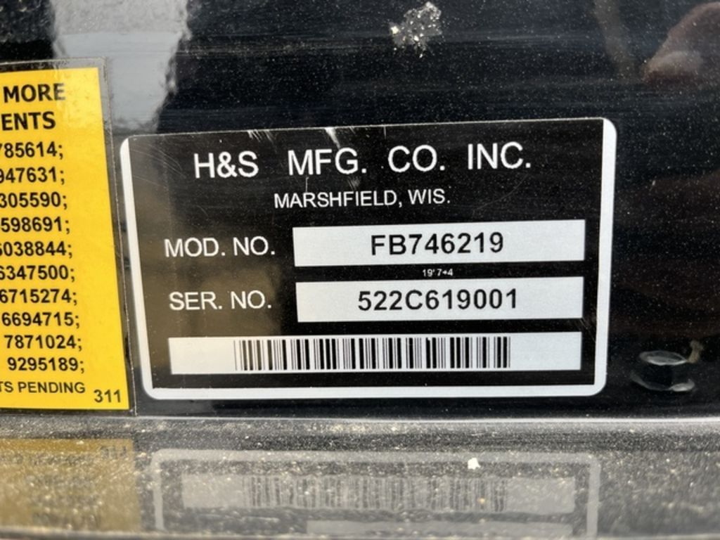 2025 H&S HD7+4 Equipment Image0