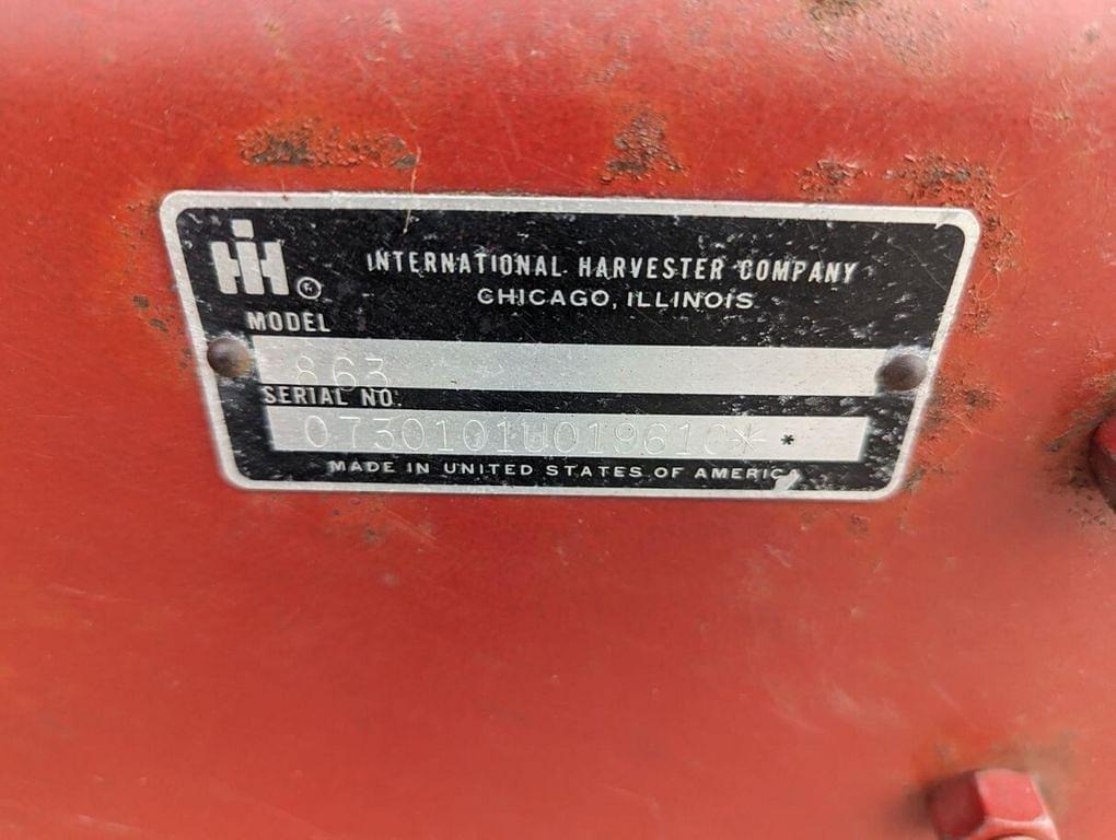 Image of International Harvester 863 Image 1