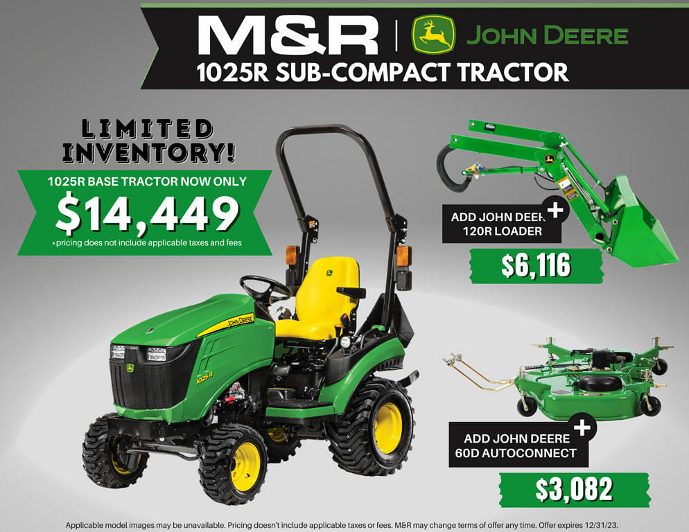 Image of John Deere 1025R Primary Image