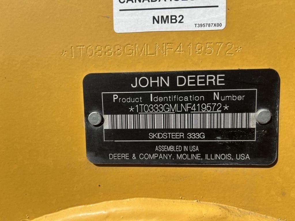 Image of John Deere 333G Image 1