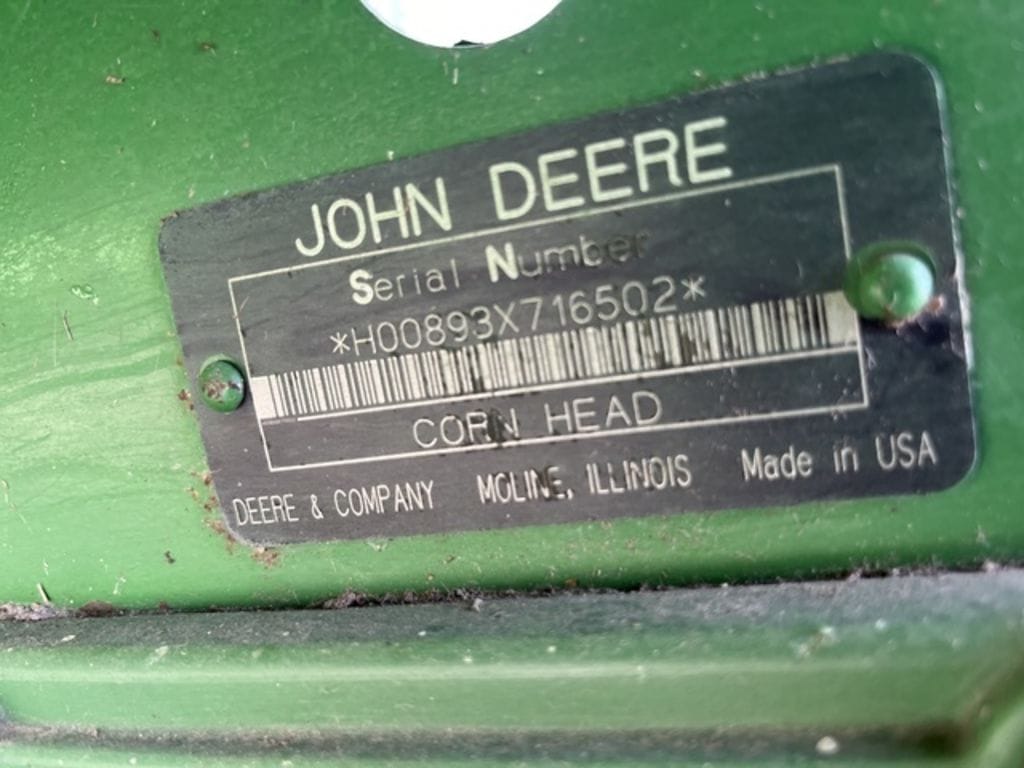 2006 John Deere 893 Equipment Image0