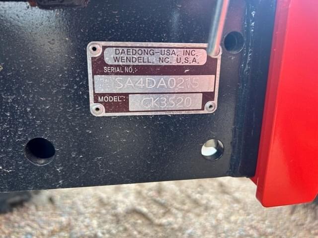 Image of Kioti CK3520SE equipment image 4