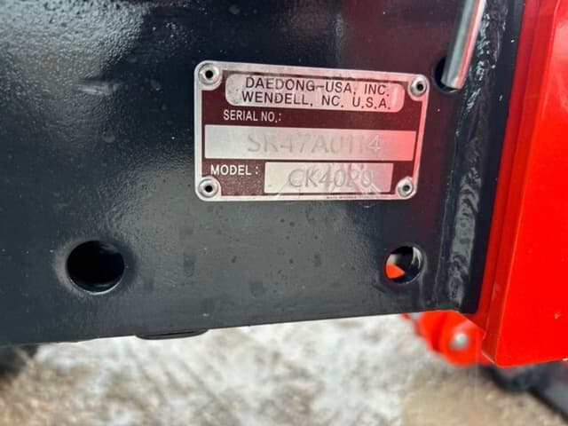 Image of Kioti CK4020 equipment image 4