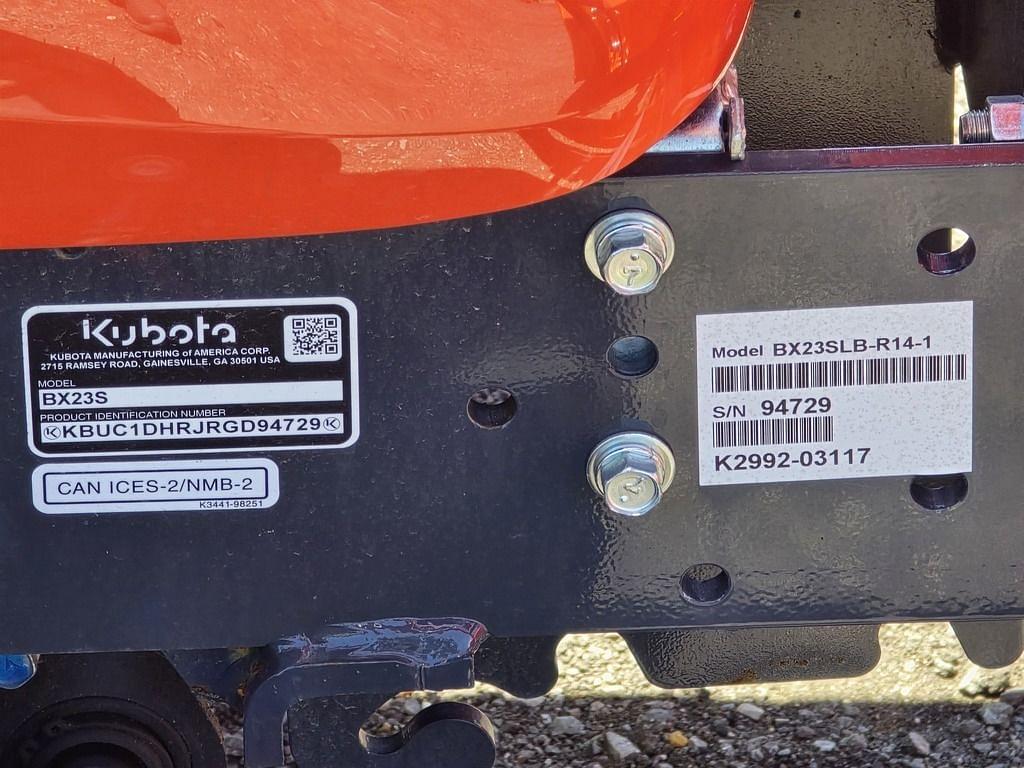 Image of Kubota BX23S Image 1