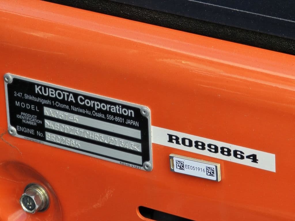 Image of Kubota KX057-5 Image 1