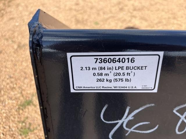 Image of New Holland 84" Low Profile Bucket equipment image 4