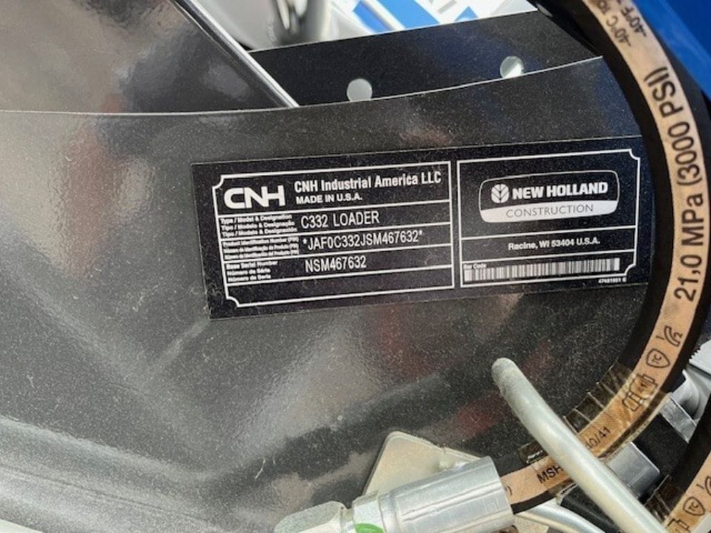 2025 New Holland C332 Equipment Image0