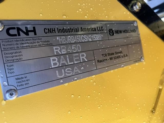 Image of New Holland RB450 Silage Special equipment image 4