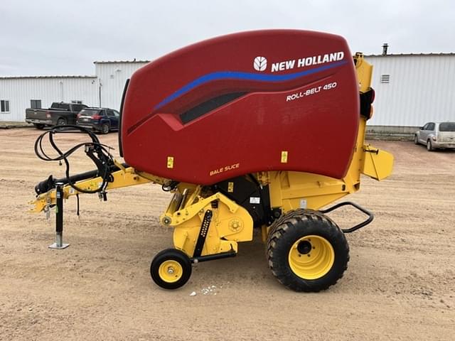 Image of New Holland RB450 Bale Slice equipment image 4