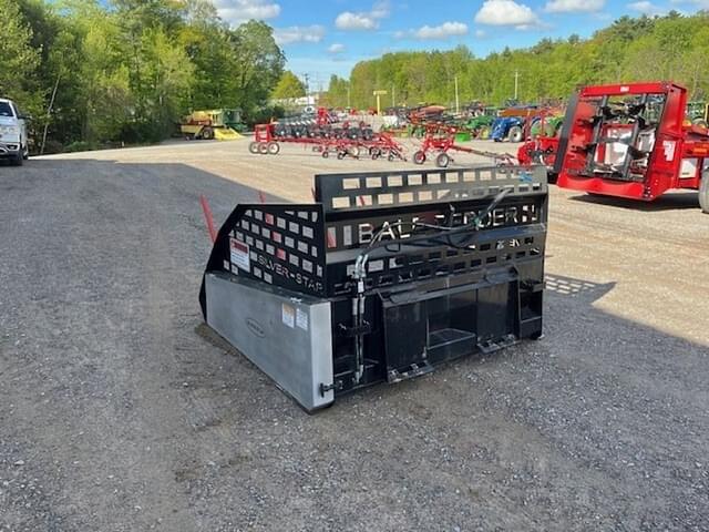 Image of silver star skid steer bale processor equipment image 3