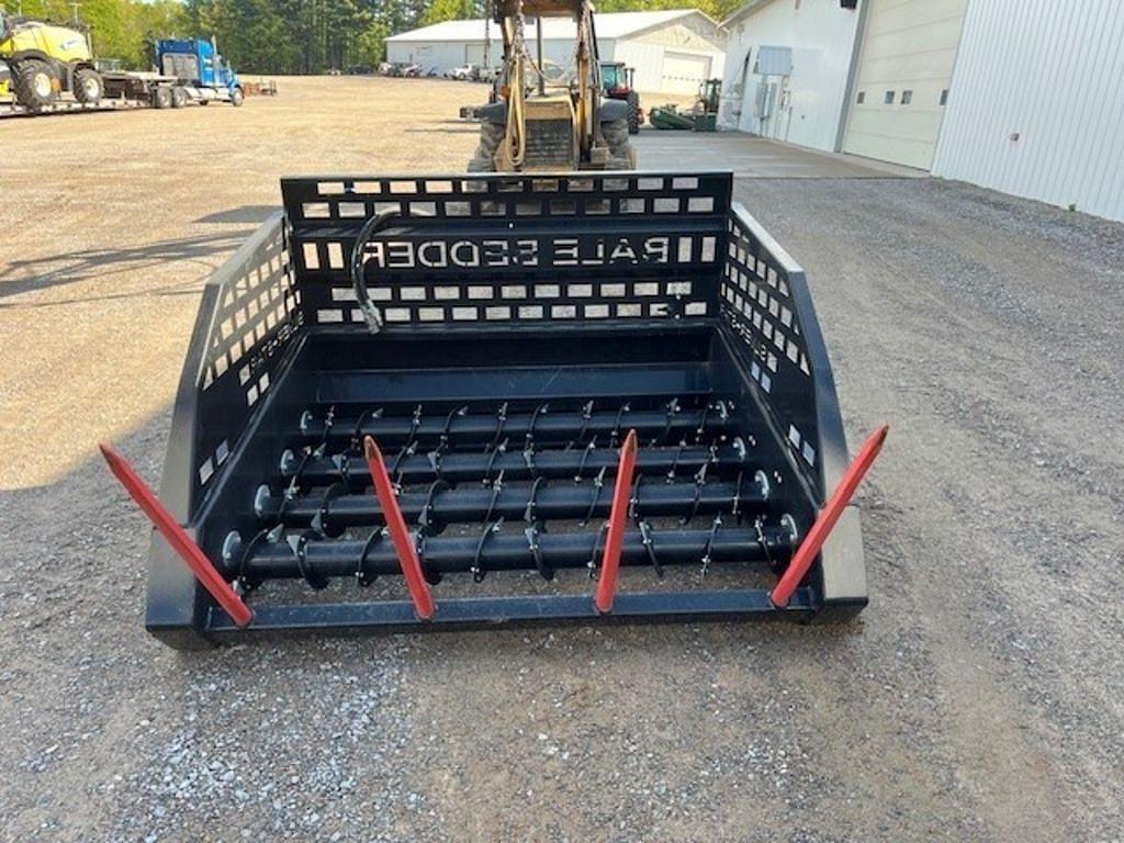 Image of silver star skid steer bale processor Primary image