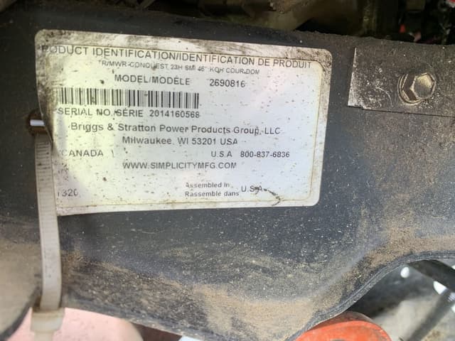 Image of Simplicity Conquest equipment image 4