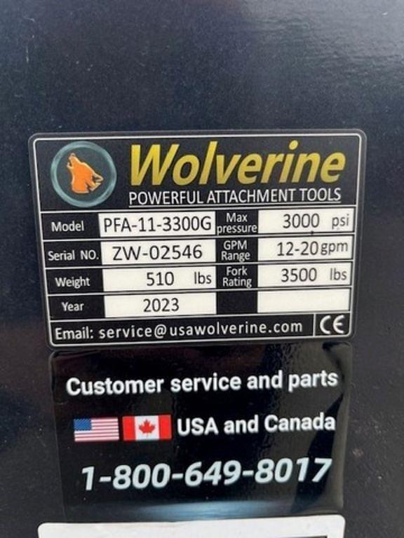 Image of Wolverine PFA-11-3300G equipment image 4