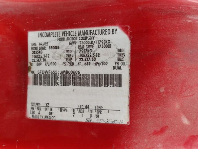 Image of Ford F-650 equipment image 4