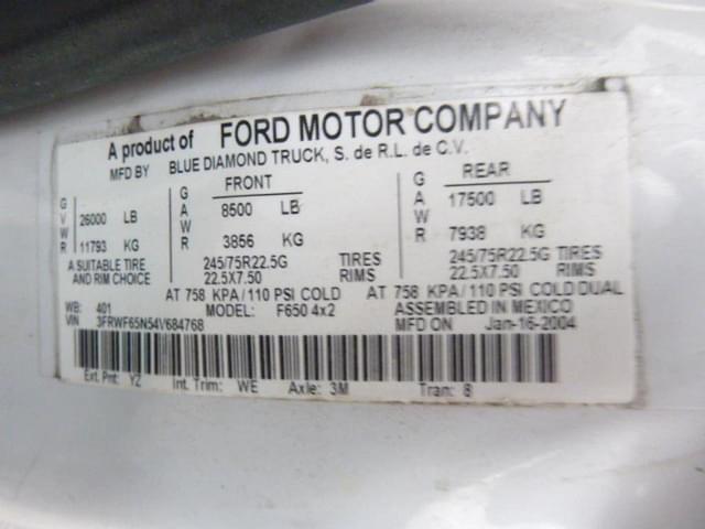 Image of Ford F-650 equipment image 4