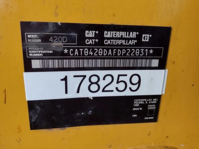 Image of Caterpillar 420D equipment image 4