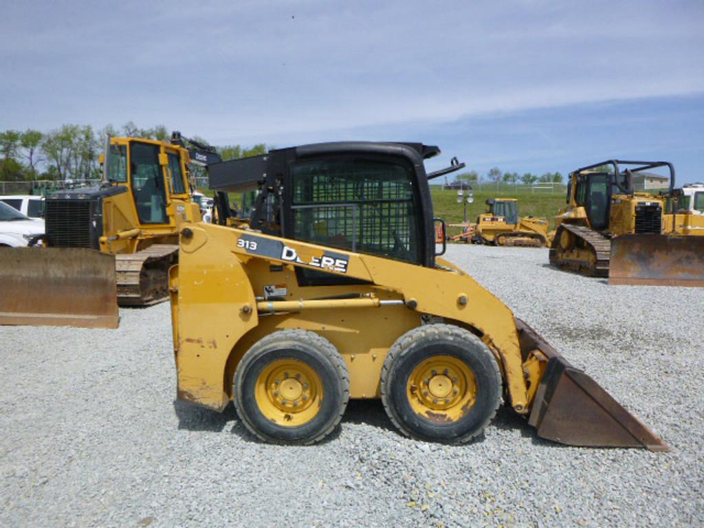 2008 John Deere 313 Construction Skid Steers for Sale | Tractor Zoom