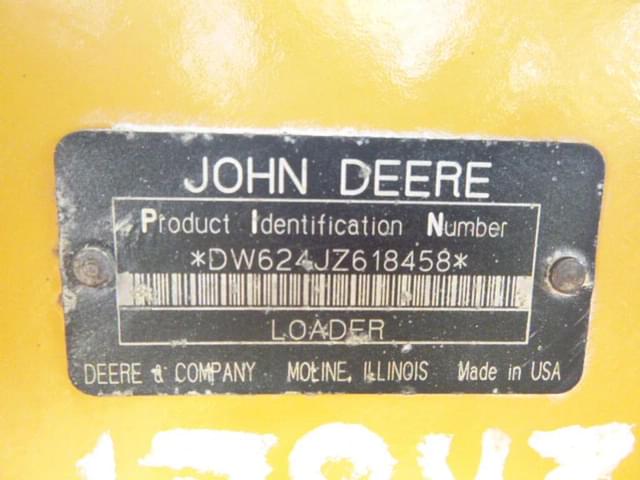 Image of John Deere 624J equipment image 4