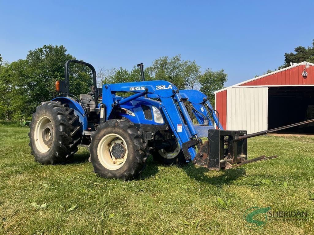 SOLD - Ford New Holland TN60A Tractor w/32LA Loader, 3,710 hours