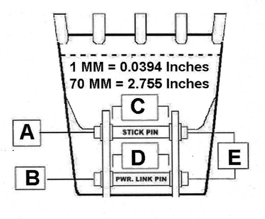 Image of Central Fabricators Excavator Bucket Image 1