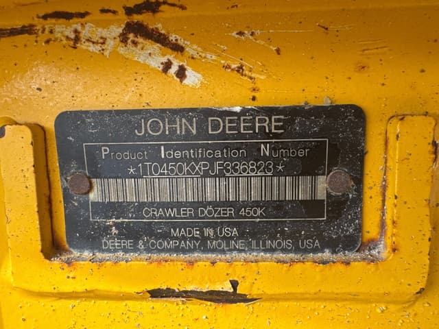 Image of John Deere 450K equipment image 3