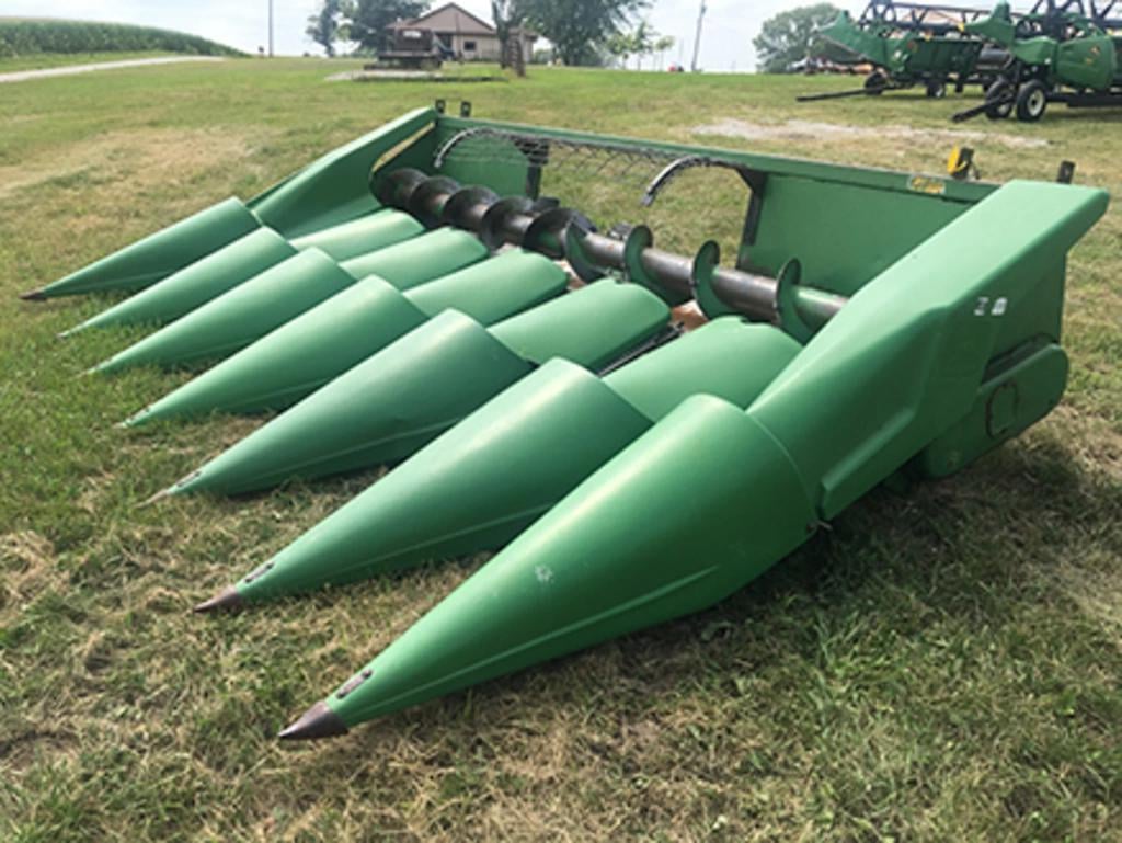 SOLD - John Deere 643 Lot No. 28 Harvesting with 6 Rows | Tractor Zoom