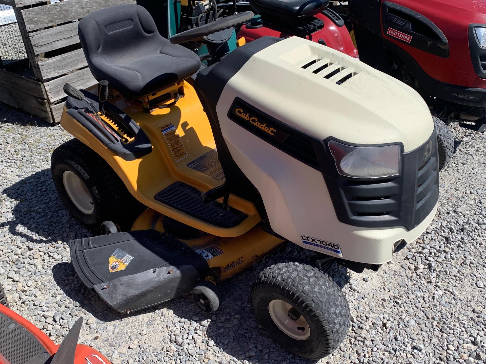 Cub Cadet LTX1040 Other Equipment Turf for Sale Tractor Zoom
