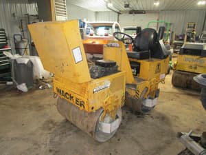 SOLD - Wacker RD880V Vibratory Roller Compactor, SN: 673604446 (Harshaw ...