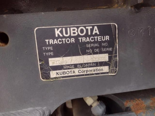 Image of Kubota M108S equipment image 4