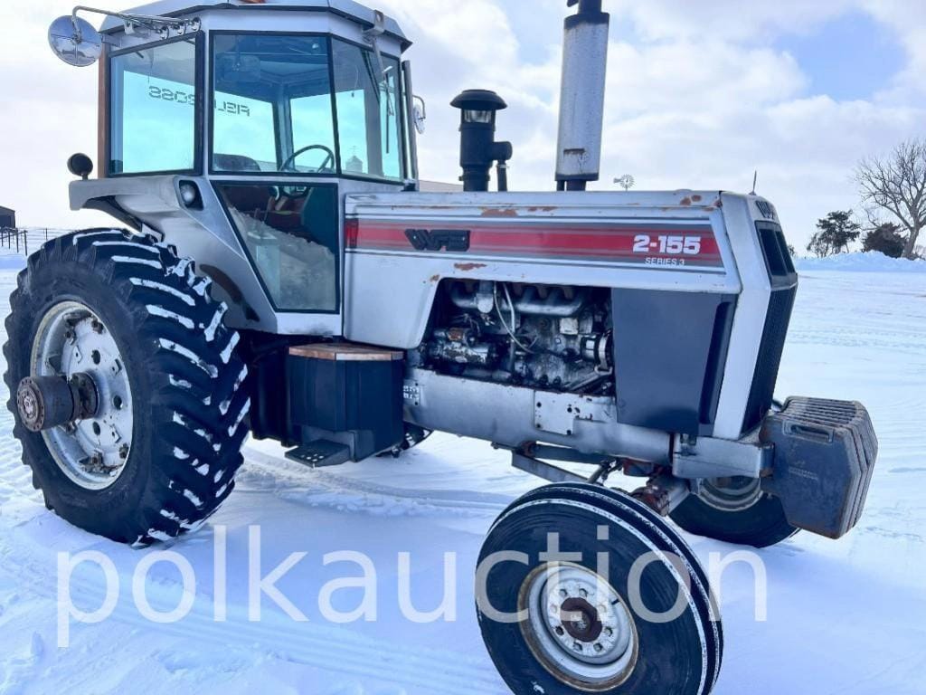 SOLD - 1985 White 2-155 Lot No. 1062 Tractors with 7,390 Hrs
