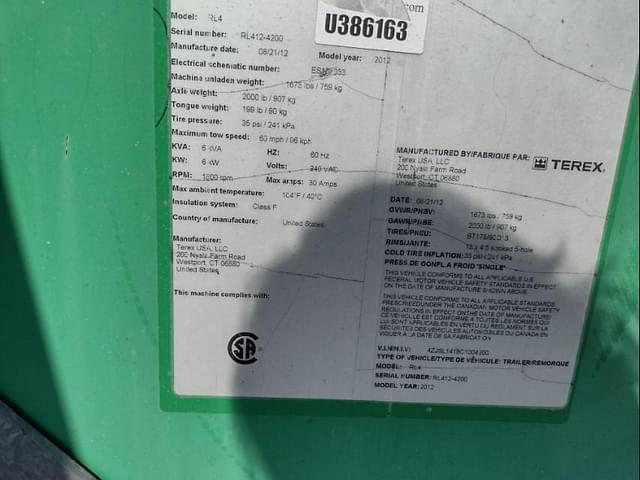 Image of Terex RL4 equipment image 1