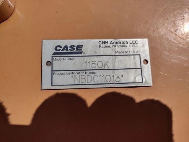 Image of Case 1150K equipment image 4