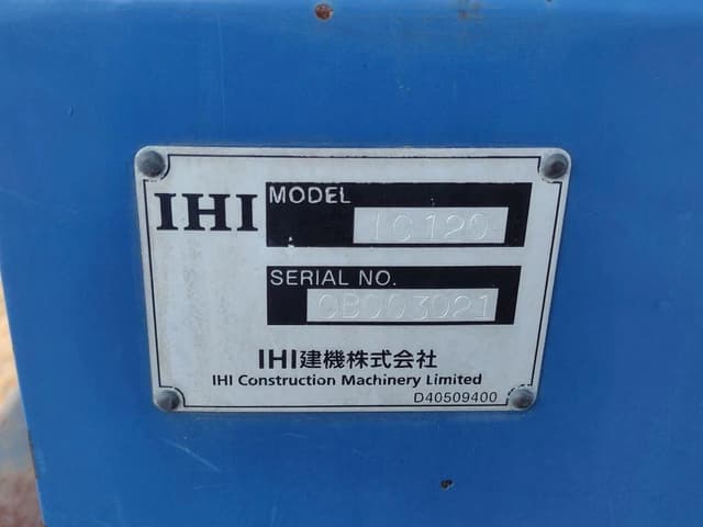 Image of IHI IC120 equipment image 4