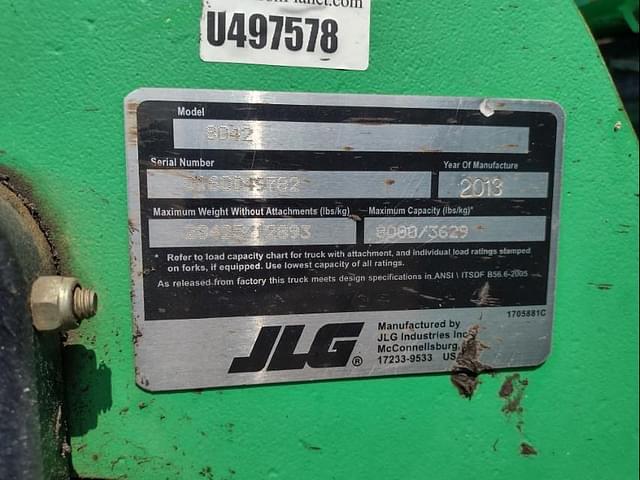 Image of JLG 8042 equipment image 4