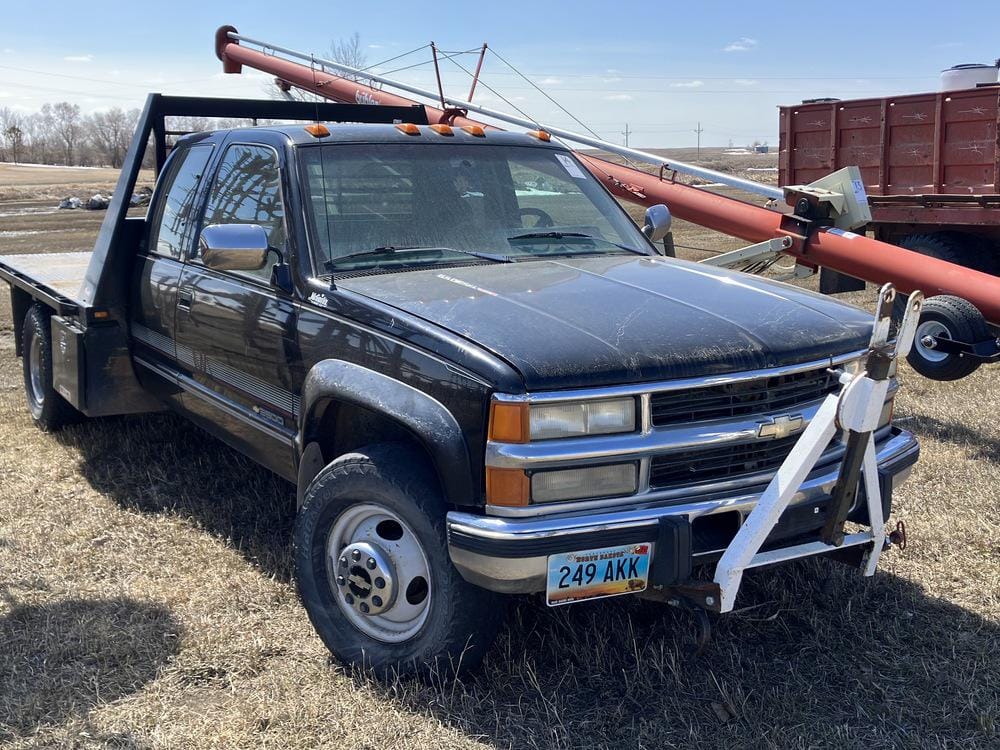 SOLD - 14. Steve Stenson - 1994 Chevy 3500 dually w/ flatbed Other