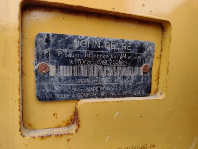 Image of John Deere 450J LGP equipment image 4