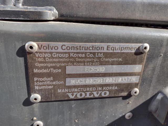 Image of Volvo ECR58D equipment image 4