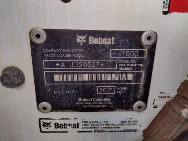 Image of Bobcat T650 equipment image 4