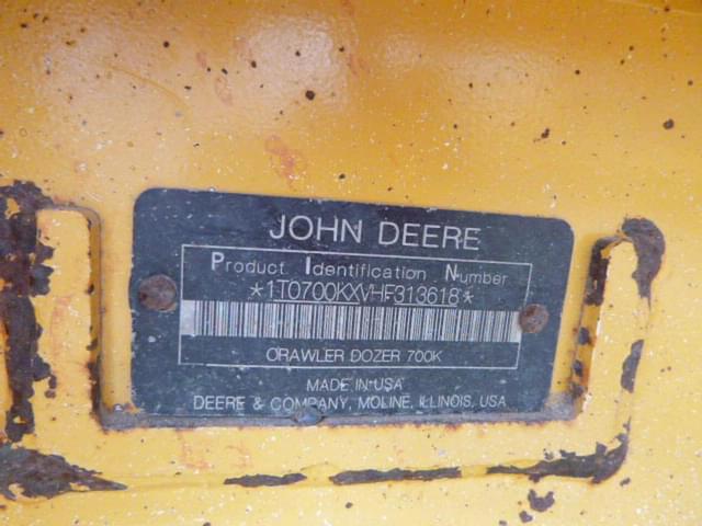 Image of John Deere 700K LGP equipment image 4