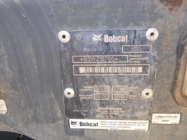 Image of Bobcat E35 equipment image 4