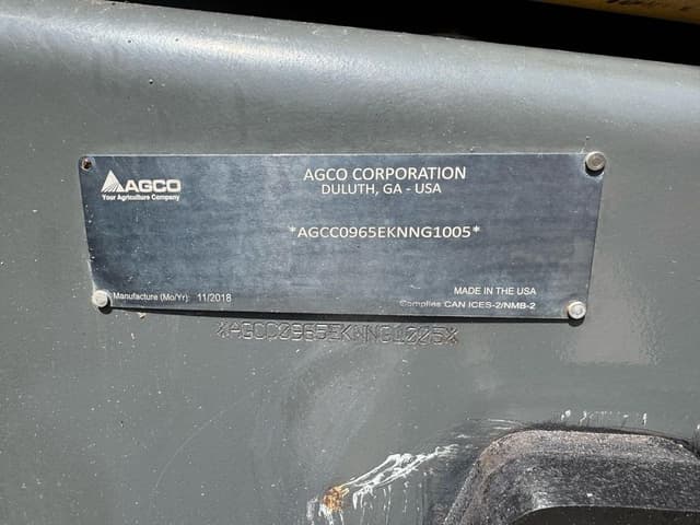 Image of Challenger MT965E equipment image 1