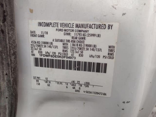 Image of Ford F-650 equipment image 4